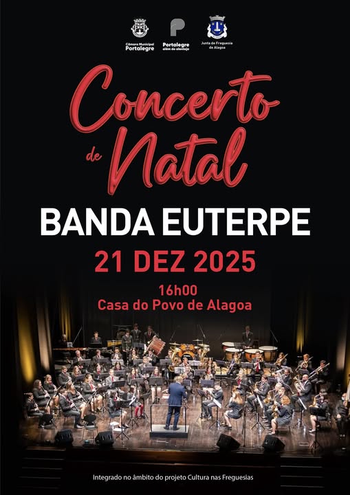 Freguesia de Alagoa recebe concerto de Natal da Banda Euterpe